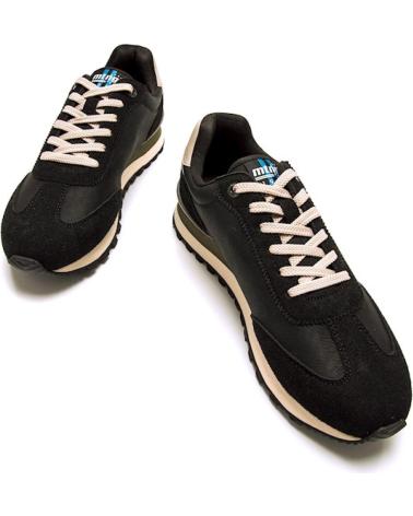 MTNG MUSTANG SNEAKERS SPORTIVE CASUAL NERE CON LACCI NEGRO