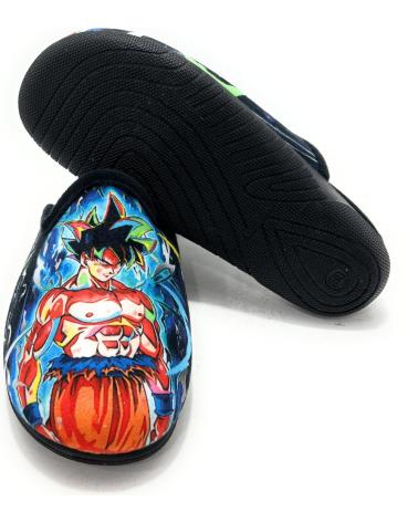 ALCALDE PANTOFOLE DRAGO NERO NEGRO