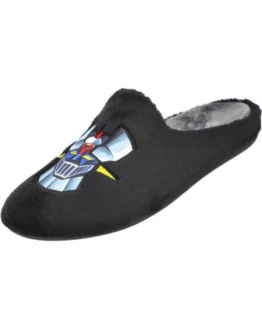 GARZON 8377-275 BLACK CLOSED HOUSE SLIPPERS SPECIAL SIZES NEGRO