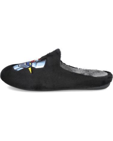 GARZON 8377-275 BLACK CLOSED HOUSE SLIPPERS SPECIAL SIZES NEGRO