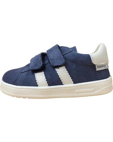 ZAPATILLAS DEPORTIVAS PIRUFIN PF209-4 AZULES CON VELCRO PARA NIÑO AZUL
