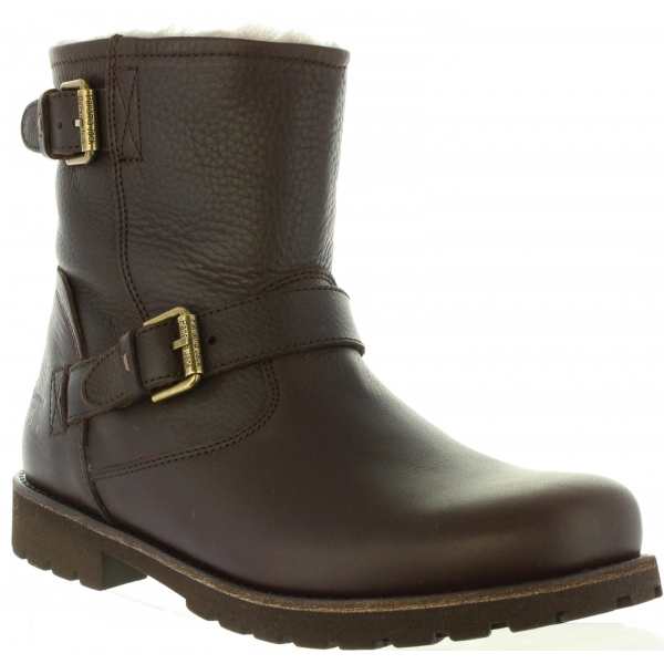Botas De Cuero Hombre Panama Jack FAUST Botas Para La Nieve