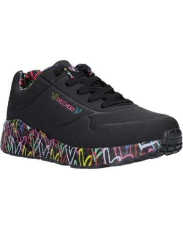 Woman and girl Trainers SKECHERS LOVELY LUV NEGRO