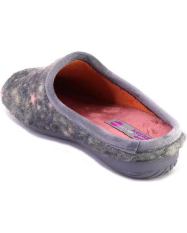 COSDAM 13159 ZAPATILLAS DE CASA DE MUJER PIEL GRIS