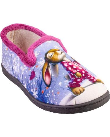 PLUMAFLEX 12215CONEJO ZAPATILLAS DE CASA DE MUJER FUCSIA