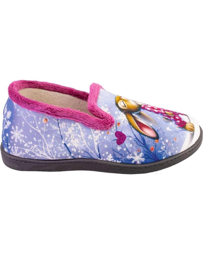 PLUMAFLEX 12215CONEJO ZAPATILLAS DE CASA DE MUJER FUCSIA