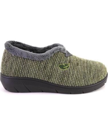 PLUMAFLEX 14238 ZAPATILLAS DE CASA DE MUJER AZUL MARINO KAKI