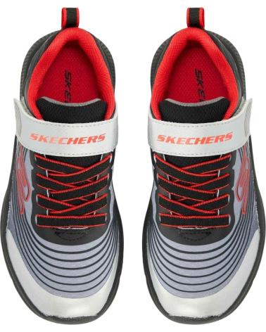 SKECHERS ZAPATILLAS EN COLOR PARA NINOS GRIS