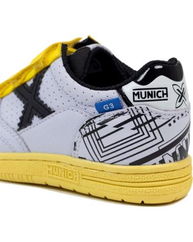 MUNICH CALZADO EN COLOR PARA KIDS AMARILLO