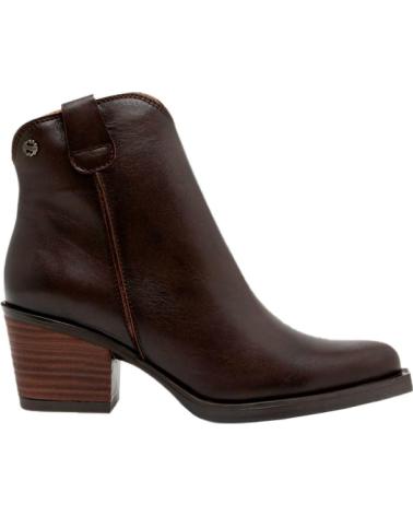 PORRONET STIVALETTI CON TACCO MODELLO 4752 MOKA MARRONE MARRóN