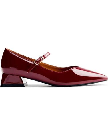 MERCEDITAS GIOSEPPO WISHAW 76191 DE CHAROL BURDEOS CON TACÓN BLOQUE BURDEOS