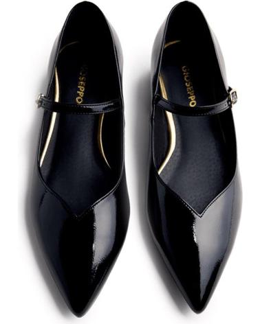 GIOSEPPO WISHAW 76191 - MARY JANE LACKLEDER SCHUHE MIT BLOCKABSATZ SCHWARZ NEGRO