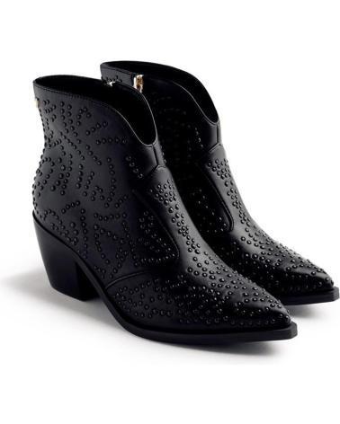 GIOSEPPO COWBOY-STIEFELETTEN SHEVLIN 76876 SCHWARZ MIT NIETEN NEGRO