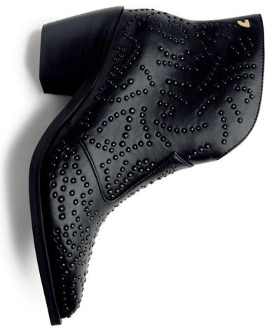 GIOSEPPO COWBOY-STIEFELETTEN SHEVLIN 76876 SCHWARZ MIT NIETEN NEGRO