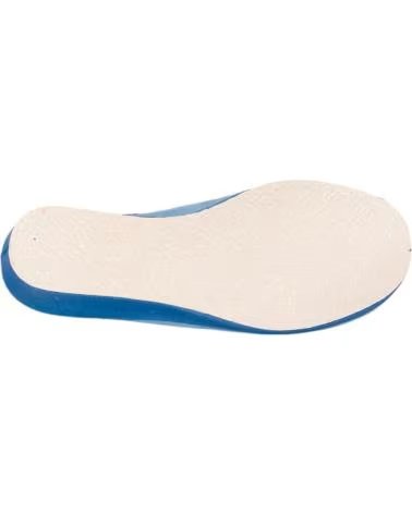 DEVALVERDE PANTUFLA ABIERTA CONFORT 694 AZUL