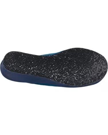 DEVALVERDE PANTUFLA ABIERTA CÁLIDA CONFORT MARINO 694