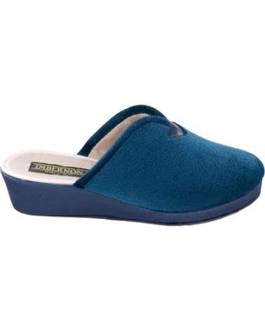 DEVALVERDE PANTUFLA ABIERTA CÁLIDA CONFORT MARINO 694