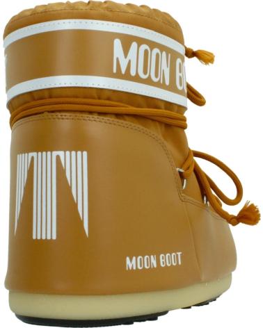 MOON BOOT BOTINES MUJER MODELO 14093400 008 COLOR MARRON CLARO COGNAC