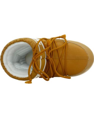 MOON BOOT BOTINES MUJER MODELO 14093400 008 COLOR MARRON CLARO COGNAC