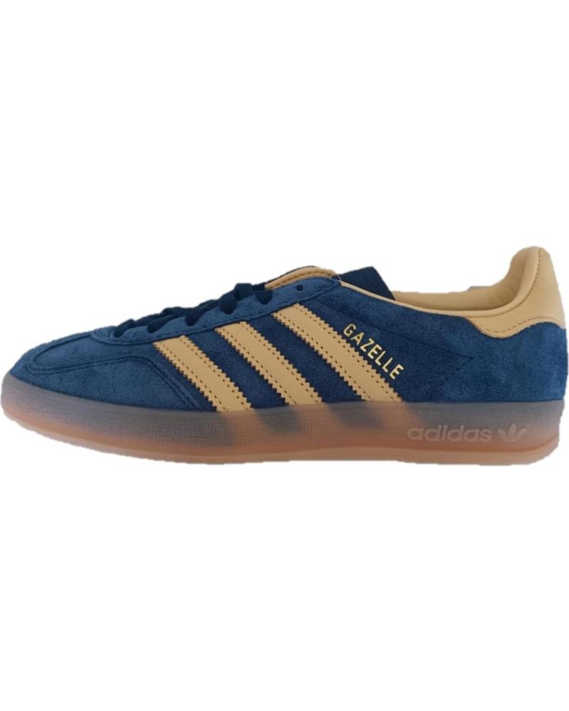 ADIDAS GAZELLE INDOOR IH6798 - AZUL MARINO Y DORADO NAVY