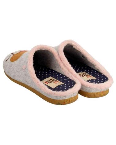 Pantufas de Mulher HOT POTATOES ZAPATILLAS ESTAR POR CASA MUJER HOT POTATOES 6707 GRIS