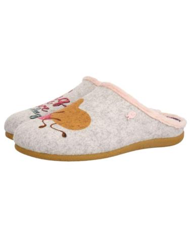 Pantufas de Mulher HOT POTATOES ZAPATILLAS ESTAR POR CASA MUJER HOT POTATOES 6707 GRIS