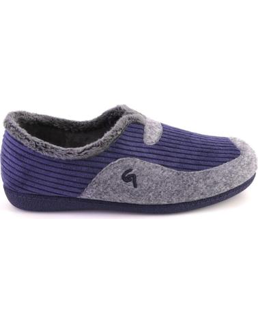 GARZON HOUSE SLIPPERS 11960 572 NAVY BLUE AZUL MARINO