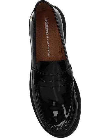 CLASSIC LOAFERS GIOSEPPO MODEL 73406 BLACK PATENT NEGRO