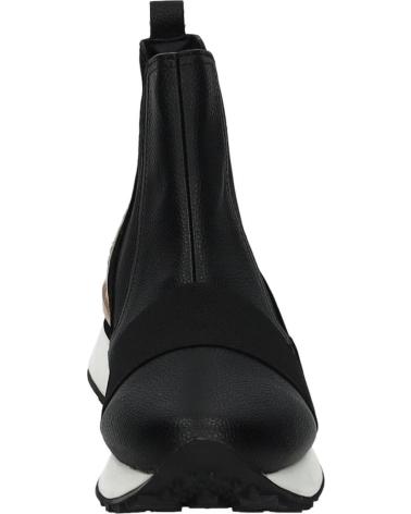 BOTÍN SNEAKER GIO SEPERTI 64340 NEGRO CON ESTAMPADO ANIMAL NEGRO