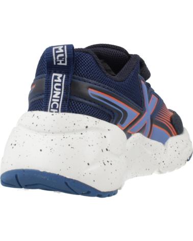 MUNICH ZAPATILLAS NINO MODELO SUPER TRACK COLOR AZUL 003