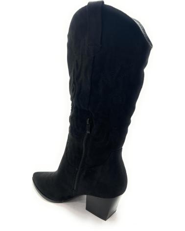 LEONAL BOTA CANA ALTA COWBOY ANTELINA TACON ALT NEGRO