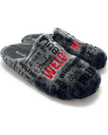 GARZON ZAPATILLAS CASA CABALLERO HOME GRIS