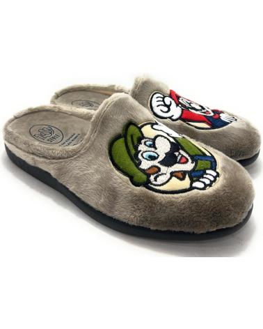 ALCALDE ZAPATILLAS CASA CABALLERO FLOSSY MARIO MORADO