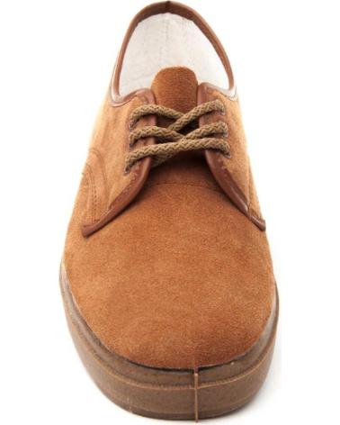 NORTHOME BASICMAN LACE-UP SHOES MEN BROWN BROWN