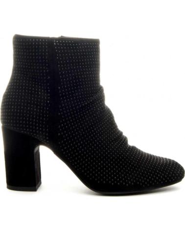 MONTEVITA COOLBOOT4 BOTTINES À TALON FEMME NOIR BLACK