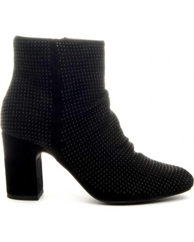 MONTEVITA COOLBOOT4 BOTTINES À TALON FEMME NOIR BLACK
