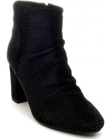 MONTEVITA COOLBOOT4 BOTTINES À TALON FEMME NOIR BLACK