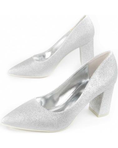 ESCARPINS MONTEVITA QUEEN6 ARGENTÉS BRILLANTS SILVER