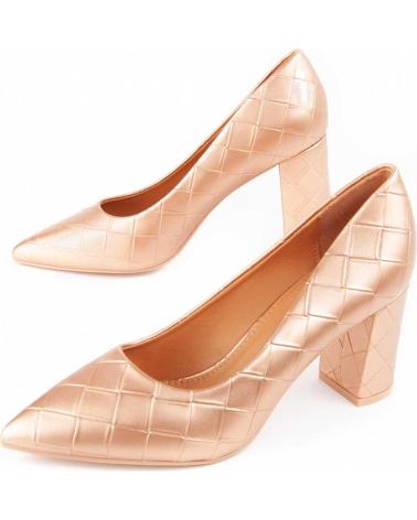 MONTEVITA SLOON6 ESCARPINS DORÉS TEXTURÉS GOLD