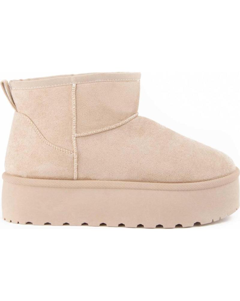 STIVALI CON PLATEAU MONTEVITA BOTTIVITA76 DONNA BEIGE BEIGE