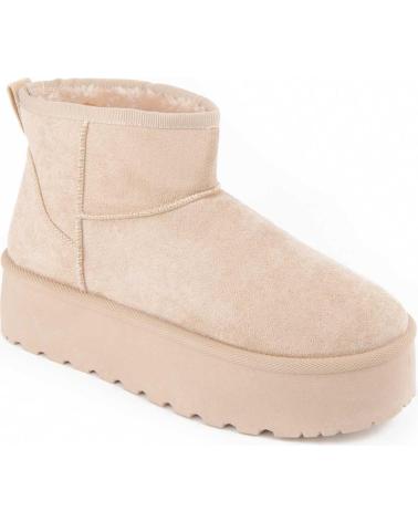 STIVALI CON PLATEAU MONTEVITA BOTTIVITA76 DONNA BEIGE BEIGE