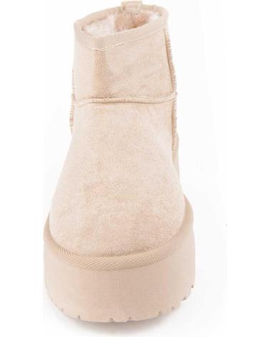 STIVALI CON PLATEAU MONTEVITA BOTTIVITA76 DONNA BEIGE BEIGE