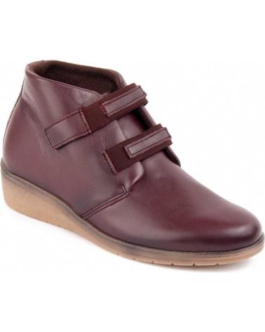 STIVALI PURAPIEL AKILAV UOMO VELCRO BORDEAUX BORDEAUX