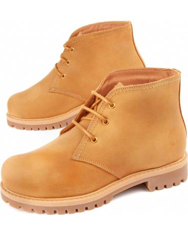 STIVALI PURAPIEL TIMEBER CAMOSCIO MIELE BROWN