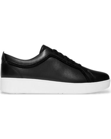 FITFLOP SNEAKERS MUJER RALLY CRYSTAL-TRIM NEGRO