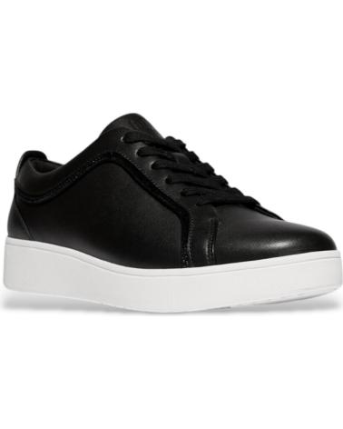 FITFLOP SNEAKERS MUJER RALLY CRYSTAL-TRIM NEGRO