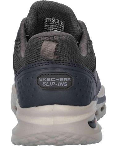 SKECHERS CASUAL SNEAKERS MEN BLACK NEGRO