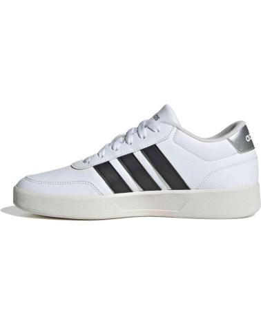 ADIDAS BREAKNET 3.0 JR3559 SNEAKER WEISS SCHWARZE STREIFEN SILBERNE DETAILS NAN