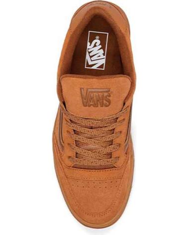 VANS OFF THE WALL HYLANE TONAL CHIPMUNK TÊNIS CASUAL MASCULINO MARROM NAN