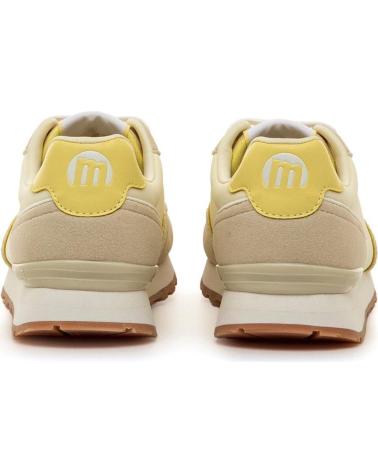 ZAPATILLAS CASUAL MTNG 60909 PARA MUJER AMARILLO